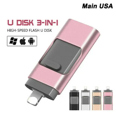 £20.38 • Buy 1TB 8GB USB 3.0 Flash Drive Memory Stick U Disk OTG For Android IPhone Ipad PC