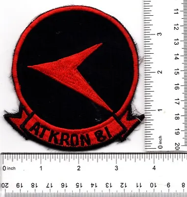 $7.99 • Buy U.S. Navy Attack Squadron VA-81 Sunliners  Patch