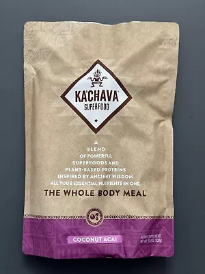 Ka’Chava Superfood COCONUT ACAI Whole Meal Replacement KaChava Exp 1/2025 • $45
