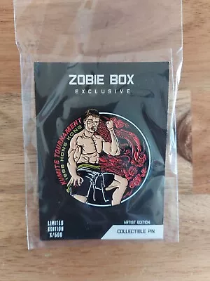 Limited Bloodsport Collectible Pin. Kumite Tournament 1988 Hong Kong. #345/600 • £20