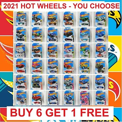 $2.95 • Buy 2021 Hot Wheels Cars Main Line Series Newest Cases You Pick Brand New Hot Wheels