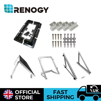 £64.99 • Buy Renogy Solar Panel Bracket Connector Corner Mounting& Cable Gland Full Set Roof 