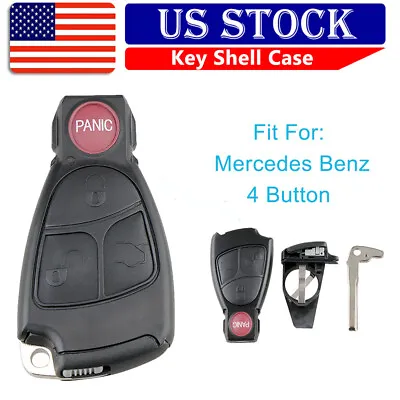 For Mercedes Benz C230 C240 C280 C320 C350 Remote Car Key Fob Shell Cover • $10.29