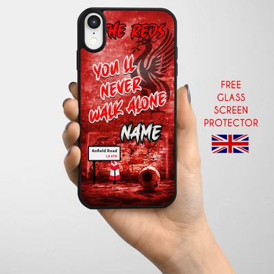 £8.95 • Buy Personalised Liverpool IPhone Case Football Hard Phone Cover Goal Mens Gift BW09