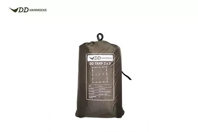 DD Hammocks Tarp 3x3: Lightweight Waterproof Tough Shelter For Camping & Hiking • £44.99