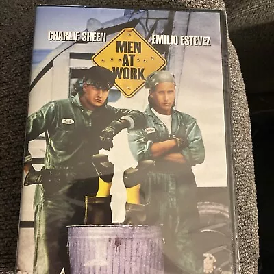 Men At Work DVD - MGM - Charlie Sheen & Emilio Estevez - 1990 Sealed • $7.99