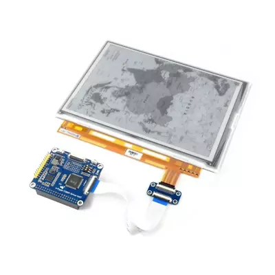 9.7 Inch E Ink Display HAT For Raspberry Pi Black And White 1200x825p IT8951 • $172.16