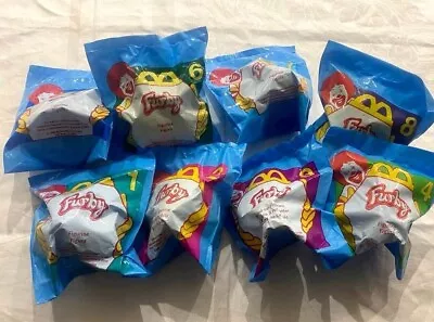RARE 1998 USA McDONALDS HAPPY MEAL / FURBY'S / SET  OF 8 / MINT IN BAGS • £18