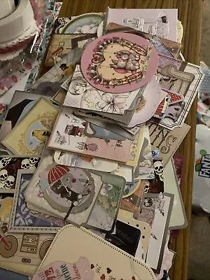 Cardmaking Scrapbook Clear Out 200 Toppers Kanban Do Craft And More • £5