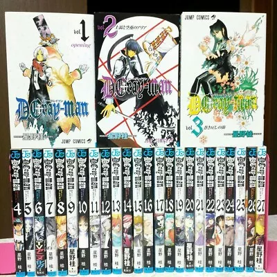 D.Gray-man Vol.1-27 [ In Japanese ] Comics Set Manga • $35.50