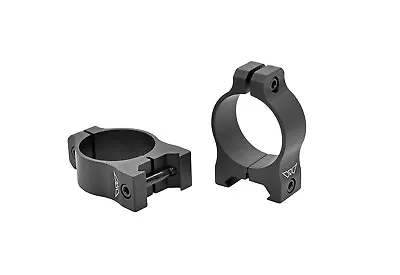 Warne V413M Vapor Scope Ring Set Low Fixed 30mm Black Anodized Aluminum • $37.95