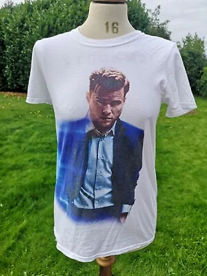 Olly Murs Summer 2017 Tour T Shirt White Size S Pre Owned • £9.99