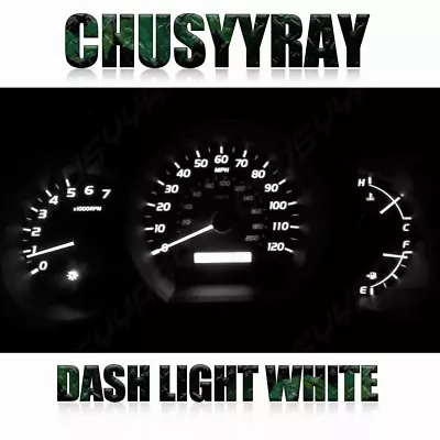 Dash Instrument Cluster Gauge WHITE LED LIGHTS BULB KIT Fits 90-93 Acura Integra • $10.99