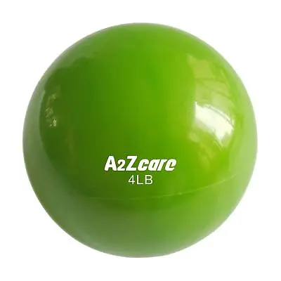 A2ZCare Toning Ball/Soft Weighted Mini Medicine Ball | Single 4 Lbs • $25.12