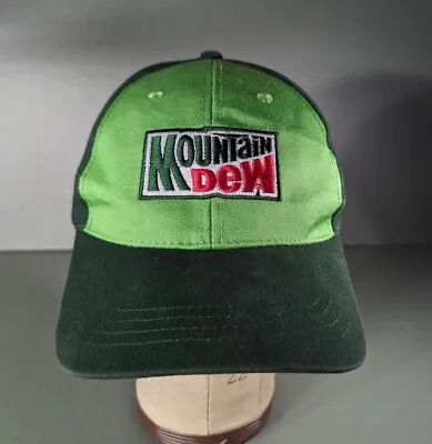 Mountain Dew Promo Hat Ball Cap Strap Back • $9.95