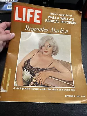 Life Magazine Marilyn Monroe 1972 • $8