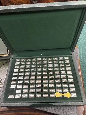 £495 • Buy 99 Solid Sterling Ingots Vintage Cars.Cased + Catalogue Booklet  = Only £5 Each