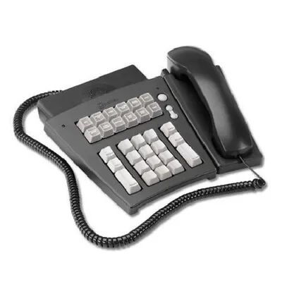 Mitel 3300 ICP 50003071 Model 5550 IP Attendant Console W/ Handset - Dark Grey • $279.95