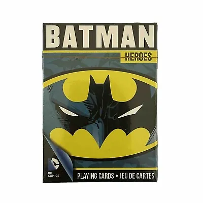 DC Comics BATMAN Heroes Playing Cards Batman/Robin/Nightwing Team SEALED • $9.99