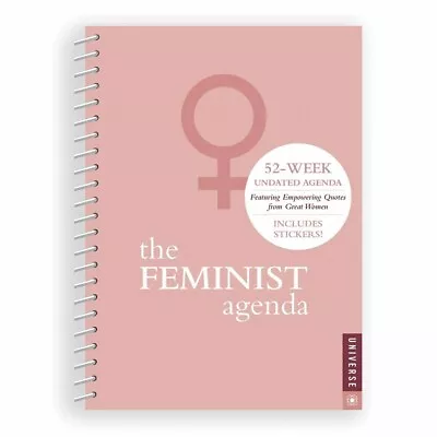 The Feminist Agenda Perpetual A5 Diary - Lifestyle - Week To View • £14.98