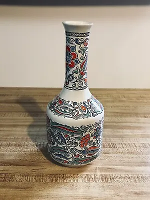 METAXA Hand Made Porcelain Bottle Empty Decanter 11 H • $18