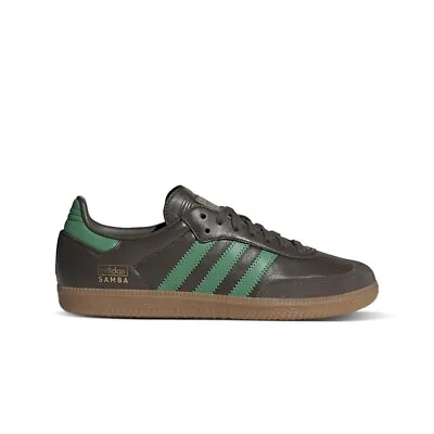 Adidas Originals Samba OG (SHADOW OLIVE/PRELOVED GREEN/GUM4) Men's Shoes IG6175 • $99.99