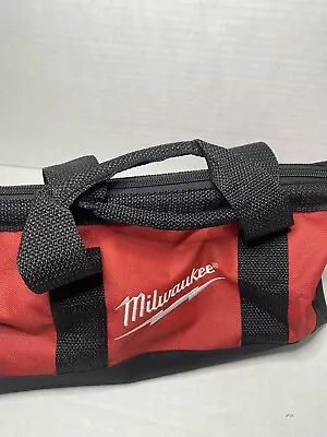 Milwaukee 14” X 7” X 7” Contractors Tool Bag Soft Sided Collapsible M12/M18 NEW! • $24.99