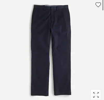 NWT J.Crew Mens Ludlow Classic-fit Pant In Cotton Twill Navy 28 X 32 Item 17249 • $49.99