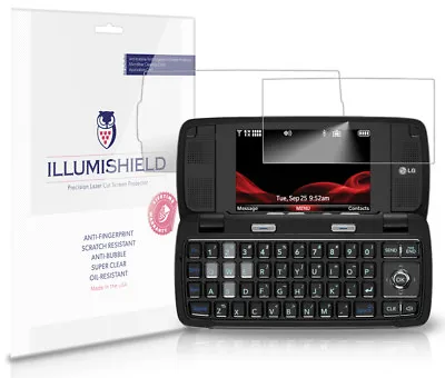 ILLumiShield Anti-Bubble/Print Screen Protector 3x For LG Voyager VX10000 • $7.65