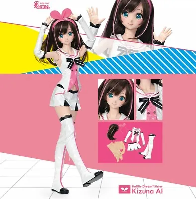 Dollfie Dream Sister DDS Kizuna AI 1/3 Scale Doll By Volks Virtual Youtuber NIB • $1099.99