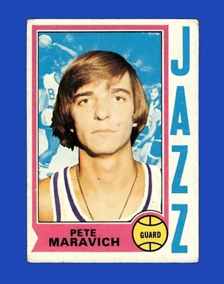 1974-75 Topps Set-Break # 10 Pete Maravich VG-VGEX *GMCARDS* • $1