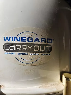 Winegard Carryout Portable Satellite With Power Cable And DC To AC Converter  • $99.99