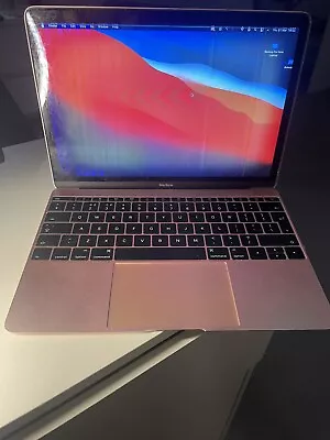 MacBook 2016 Rose Gold 1.1GHz M3 8Gb Ram 256Gb SSD FAULTS READ DESCRIPTION • £50