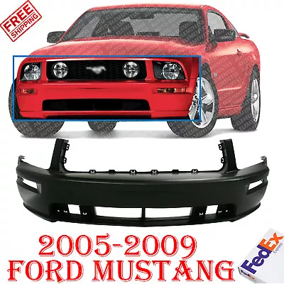 Front Bumper Cover Primed For 2005-2009 Ford Mustang GT • $263.87