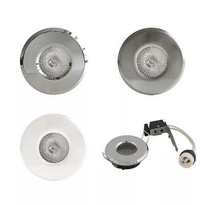 Soffit / Bathroom IP65 Downlights GU10 240V - LED Or Halogen Suitable • £3.70