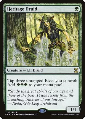 ​Heritage Druid - Eternal Masters - Near Mint EN MTG​ • $1.97