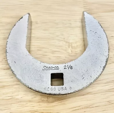 Snap On 3/8  Drive SAE 2-1/8  Open-End Crowfoot Wrench FC68 • $34.99