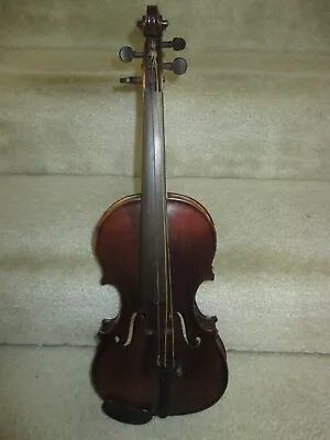 Vintage 1/2 Size Three Star Violin W&S With Hardshell CaseBowNeeds Parts • $52