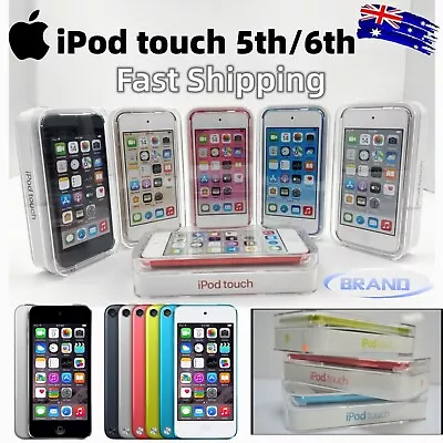 NEW Apple IPod Touch 5th 6th Generation 16/32/64/128GB - ALL COLORS -SEALED BOX • $122.54