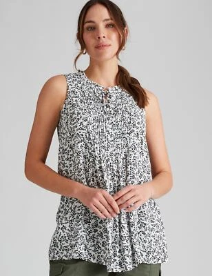 $24.60 • Buy Katies Pintuck Tunic Top Womens Clothing  Tops Tunic