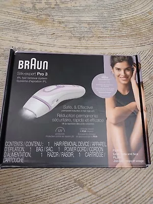 $118 • Buy Braun IPL Silk-expert Pro 3 Permanent Hair Removal System  BRAND NEW