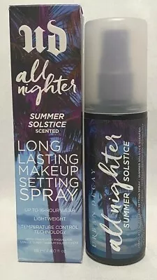 Urban Decay All Nighter Summer Solstice Scented Makeup Setting Spray 4.0oz/118ml • $18