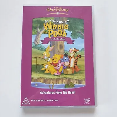 The Magical World Of Winnie The Pooh - Love & Friendship (DVD 2004) PAL Region 4 • £17.82