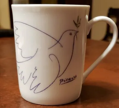 Picasso Living  DOVE 12/28/61 Coffee Mug  Masterpiece Editions  1995 • $11.50