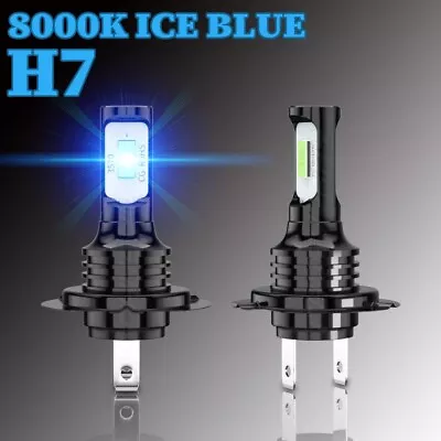 For Suzuki Grand Vitara 2006-13 8000K H7 LED Headlight Bulbs High Power Low Beam • $13.99