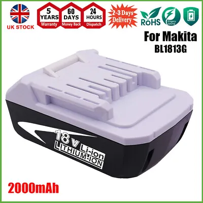 Makita 18V 2Ah G-Series Battery BL1820G BL1813G BL1815G 195608-4 HP457D JV183D • £28.90