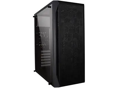 DIYPC Black Steel ATX Mid Tower Computer Case DIY-S07 • $41.94