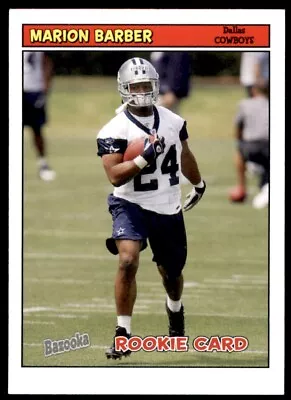 2005 Bazooka Marion Barber Rc Dallas Cowboys #191 • $3.99