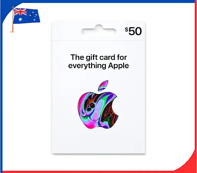 Apple Gift Card $50- App Store Itunes Iphone Ipad Airpods Macbook • $63.31