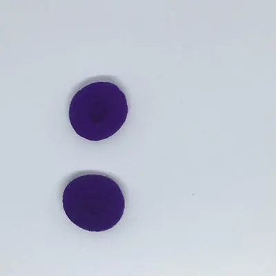 15mm Foam Earbud  Replacement  Sponge Covers For Earphone Ear Pad Purple New • £2.40